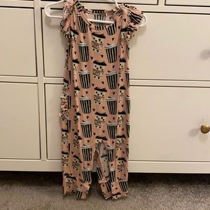Posh Peanut latte romper size 18-24